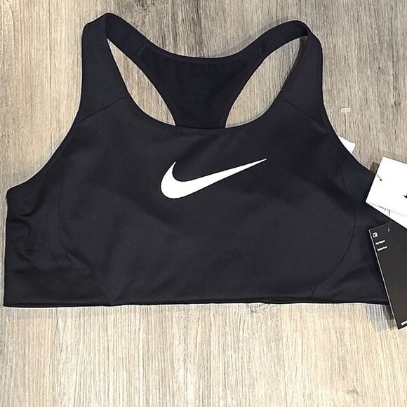 Nike High Compression/Support Swoosh Sports Bra - Picture 5 of 6